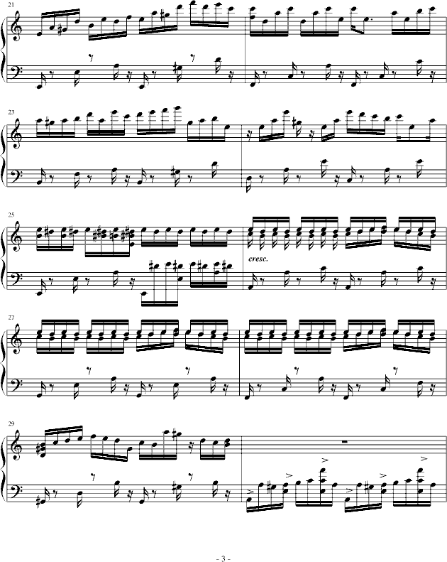 fancy ball(钢琴谱)3