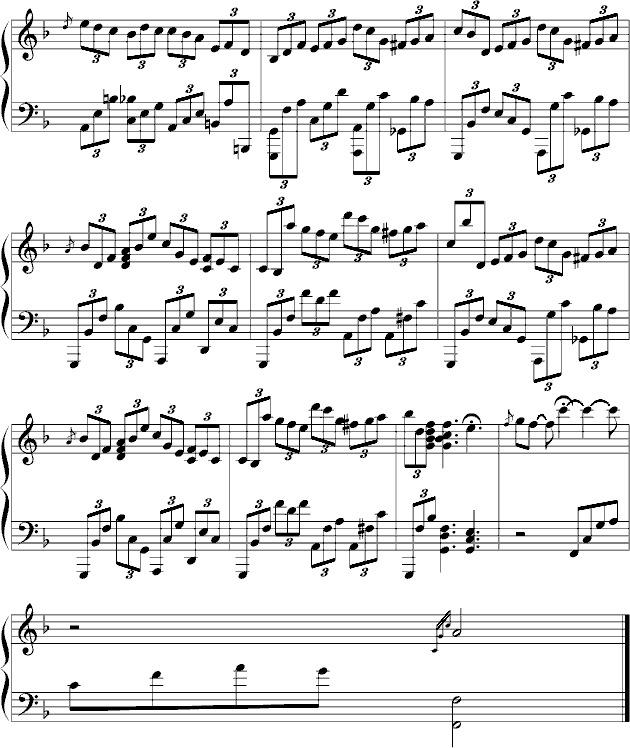 阳光下的TA(钢琴谱)3
