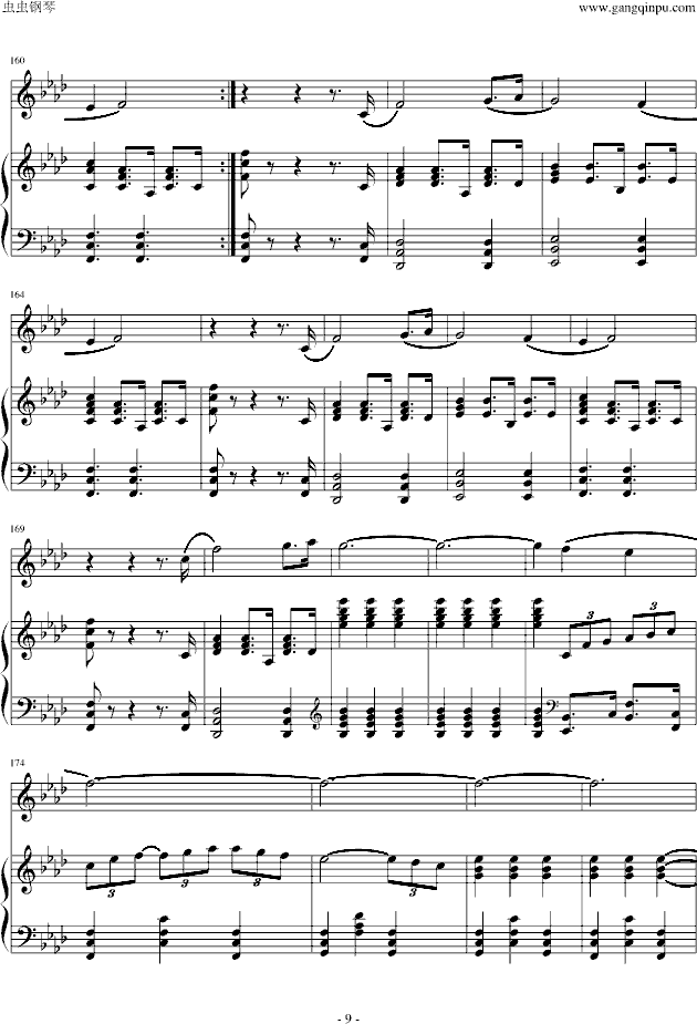 棋子（弹唱） 改良(钢琴谱)9