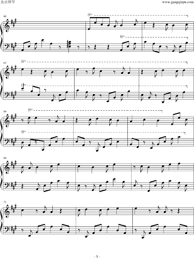 烟火（陈翔）(钢琴谱)5