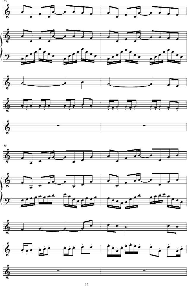 年华游乐园(钢琴谱)11