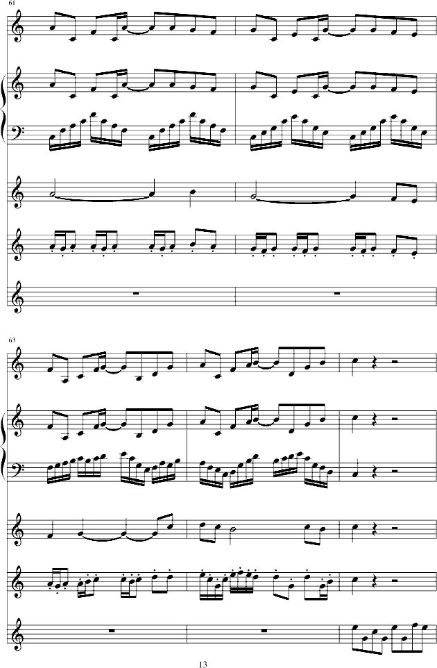 年华游乐园(钢琴谱)13