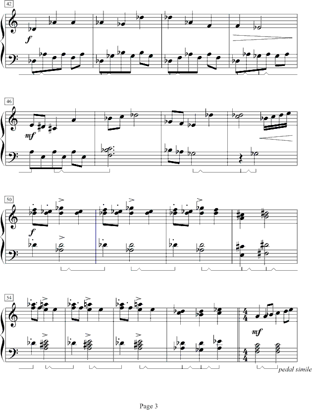 哈利的魔法世界(钢琴谱)3