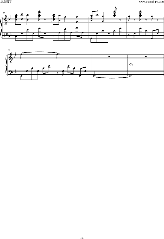 魔法少女小圆ost(钢琴谱)3