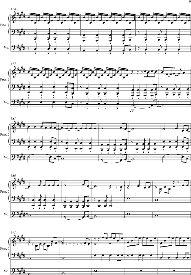 love story(钢琴谱)9