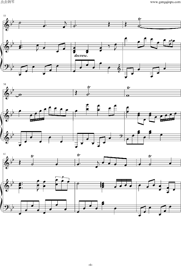 风居住的街道完美原版(钢琴谱)6