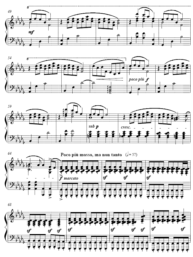 Merry Christmas Mr. Lawrence main theme(钢琴谱)3