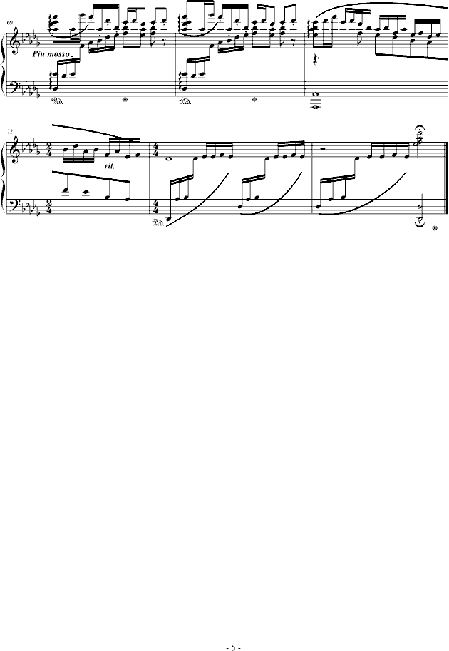 新年序曲(钢琴谱)5
