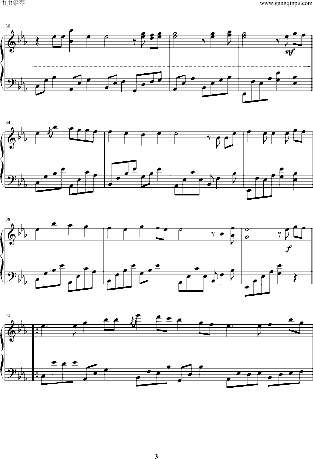 Best Friend—西野加奈(钢琴谱)3