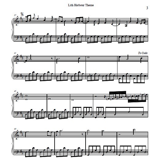 冒险岛-天空之城(钢琴谱)3