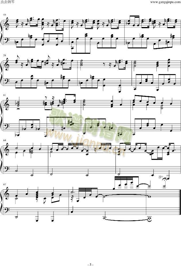 平井坚(钢琴谱)5