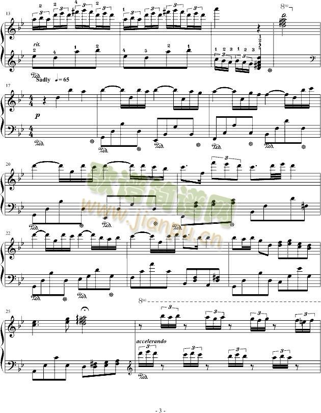 梦之祭(钢琴谱)3