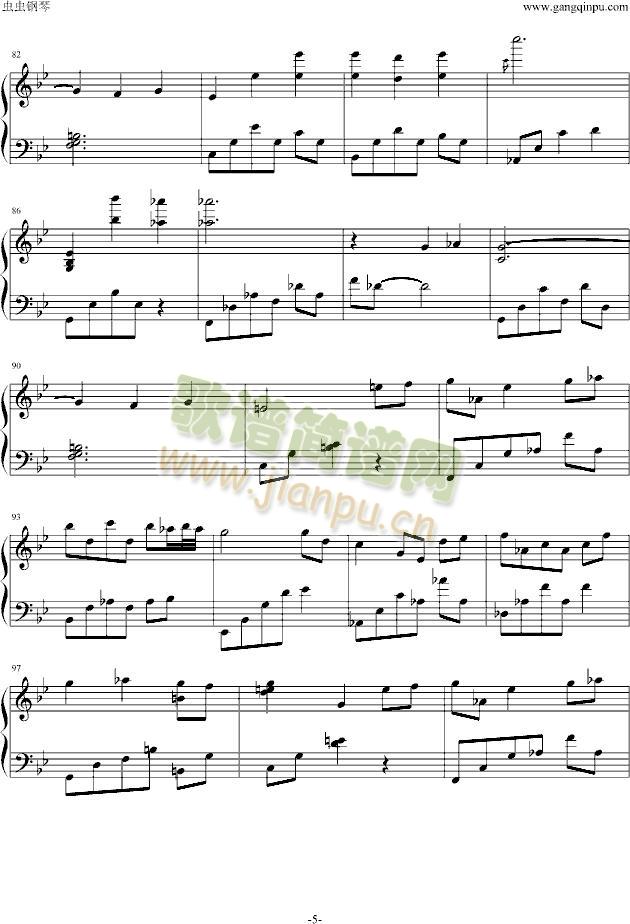 Eversince(钢琴谱)5