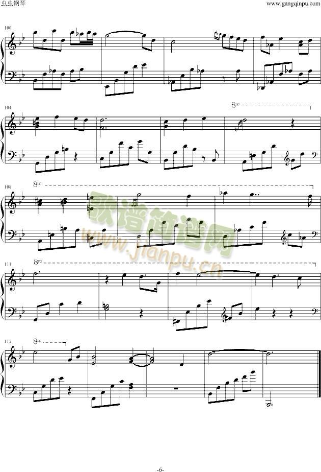 Eversince(钢琴谱)6