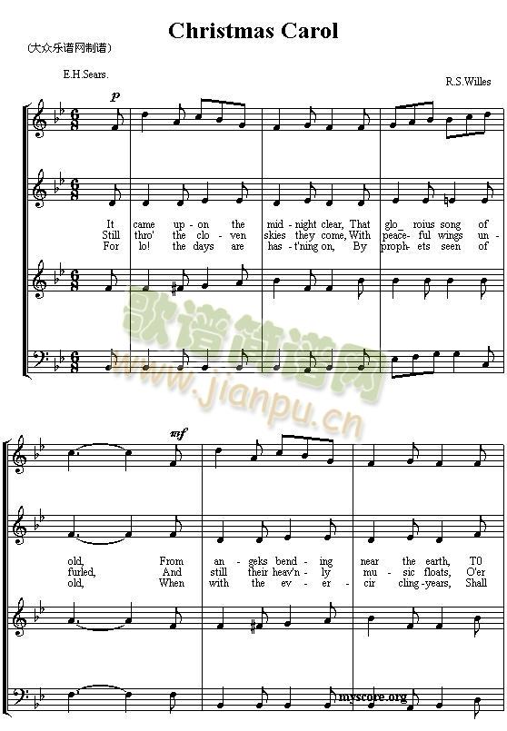 Christmas(钢琴谱)1