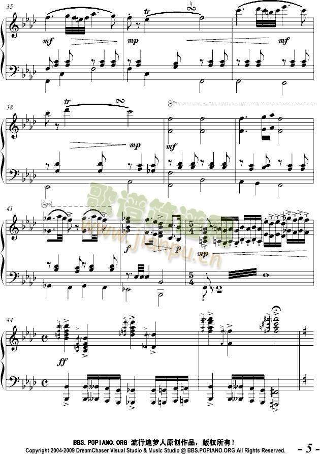 Caprice(钢琴谱)5