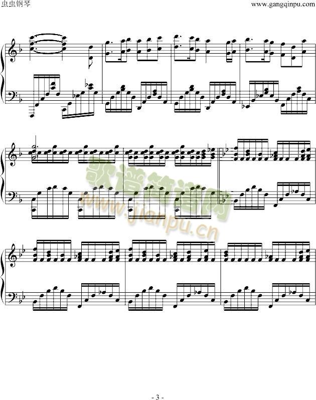 Fairytale(钢琴谱)3