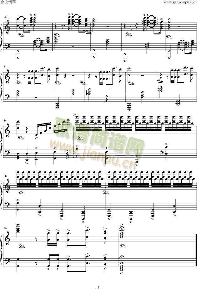 Wonderland-Tonci(钢琴谱)5