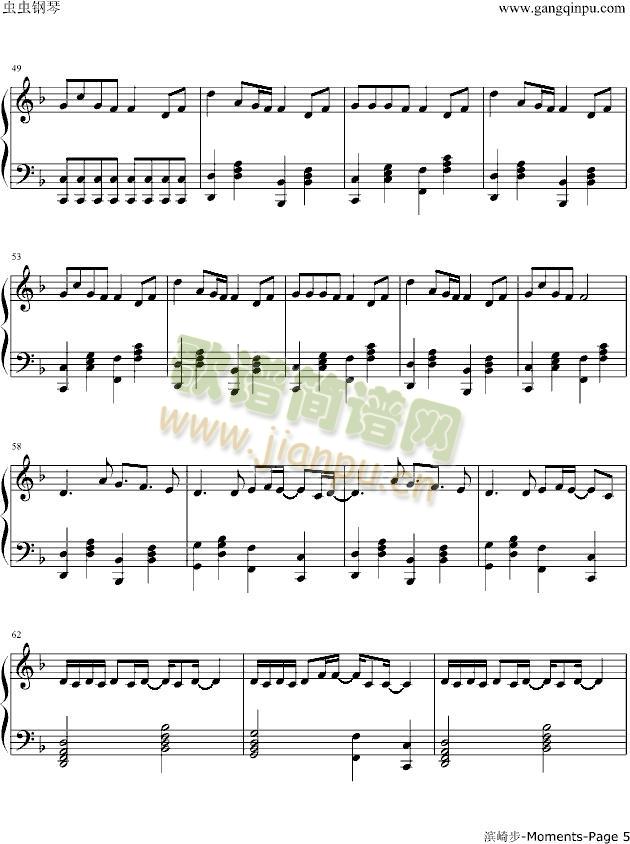 Moments(钢琴谱)5