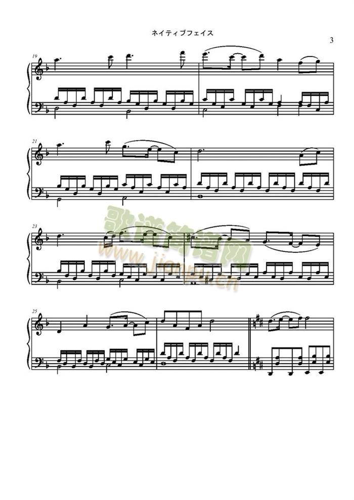 Mountain(钢琴谱)3