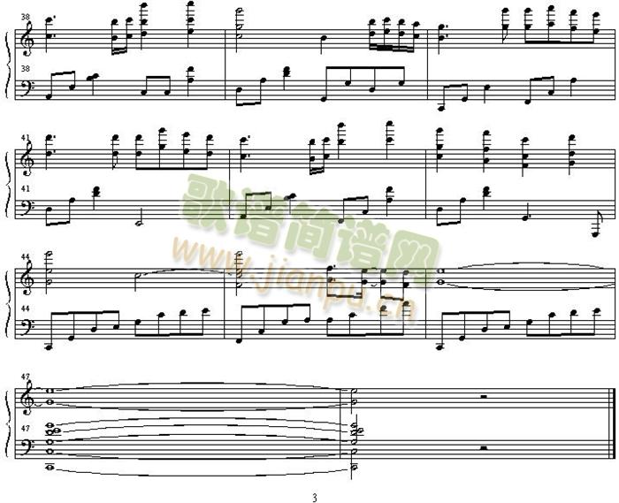 hikarisasu_niwa(钢琴谱)3