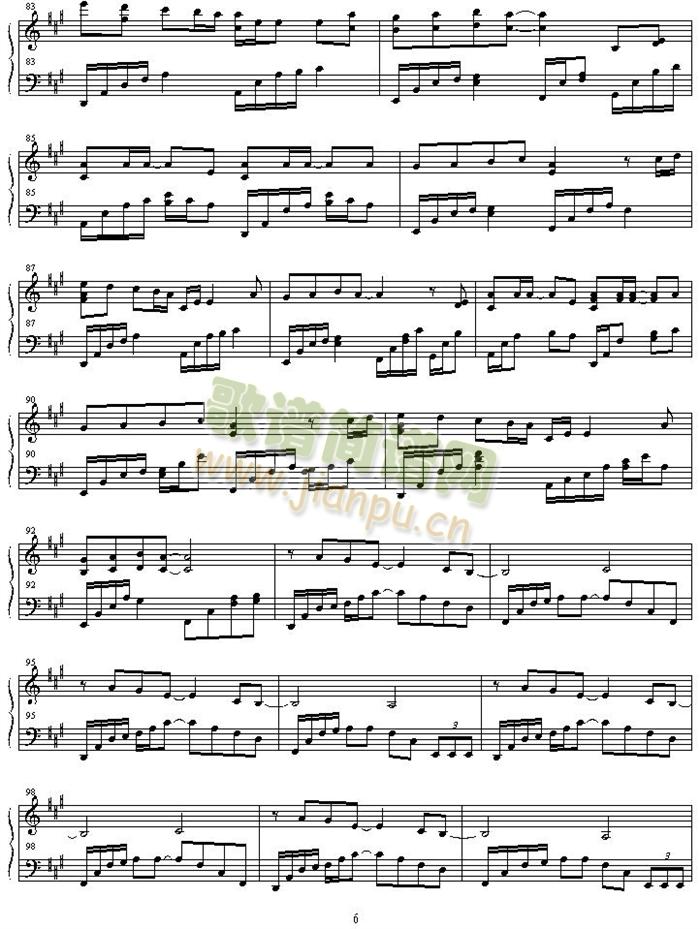 beautiful_alone(钢琴谱)6