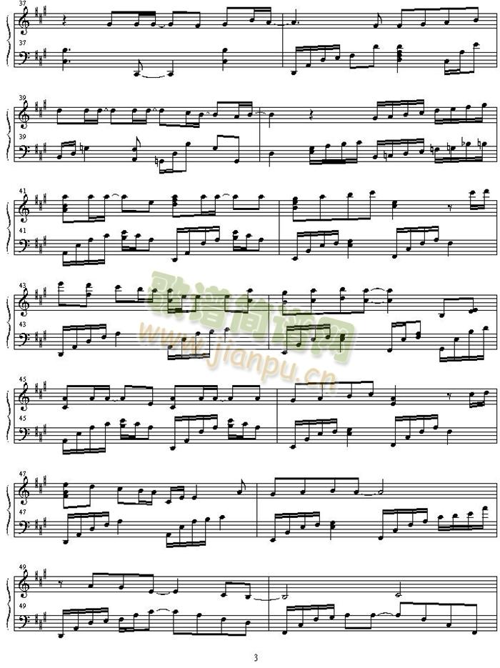 beautiful_alone(钢琴谱)3