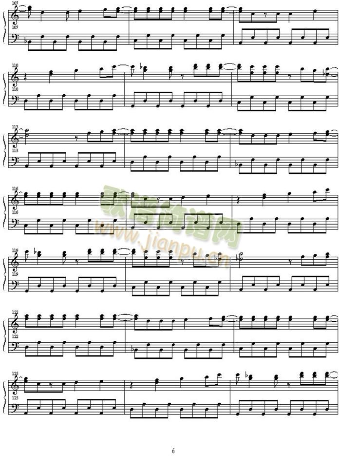 get_along(钢琴谱)6