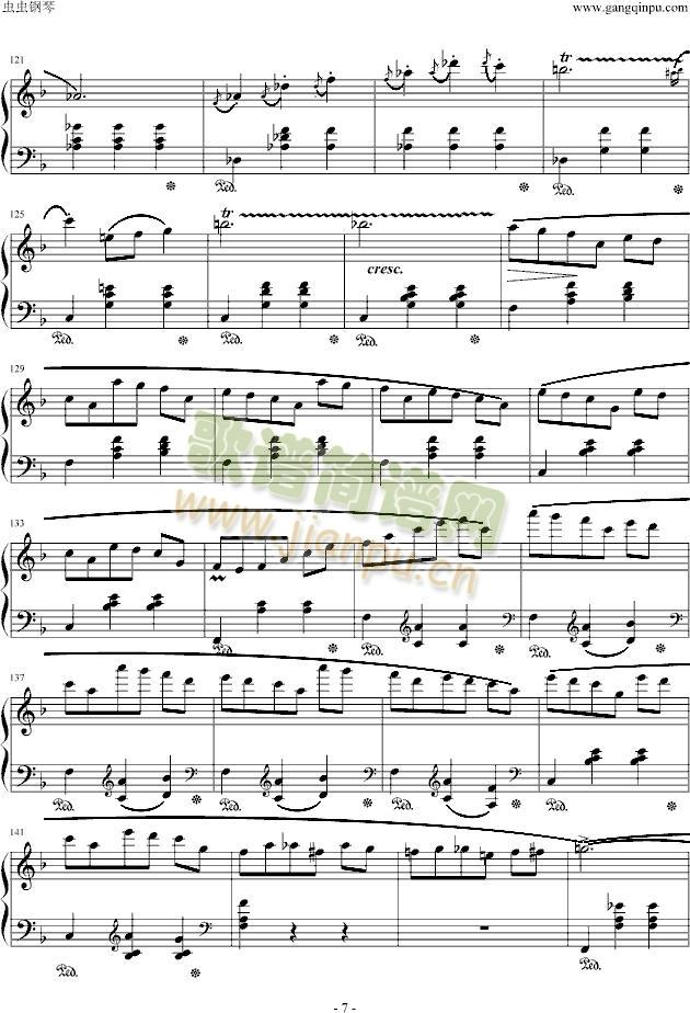 辉煌的大圆舞曲(钢琴谱)7