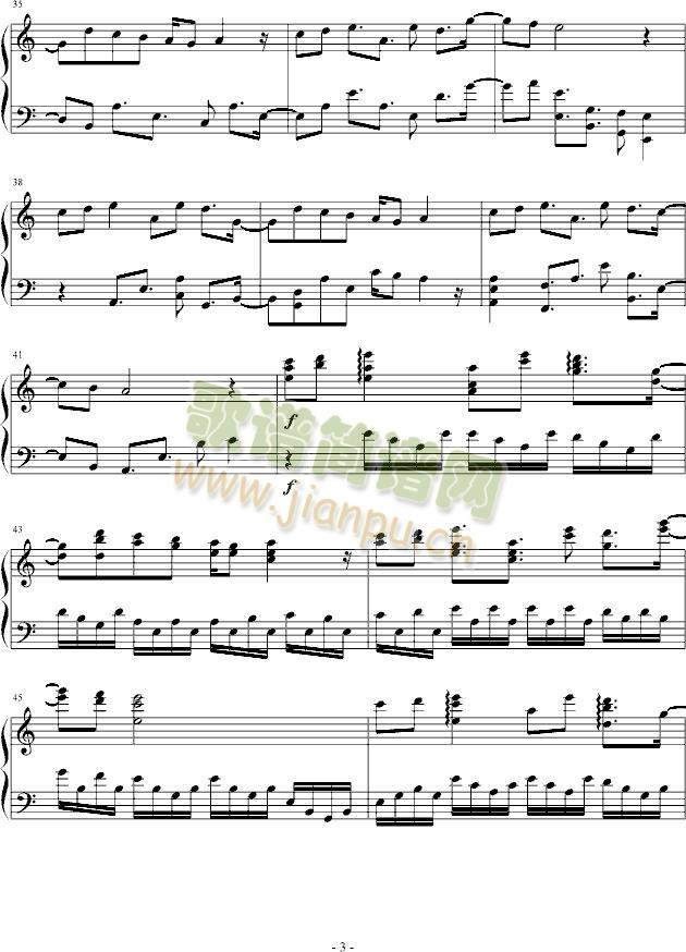 韩日剧(钢琴谱)3