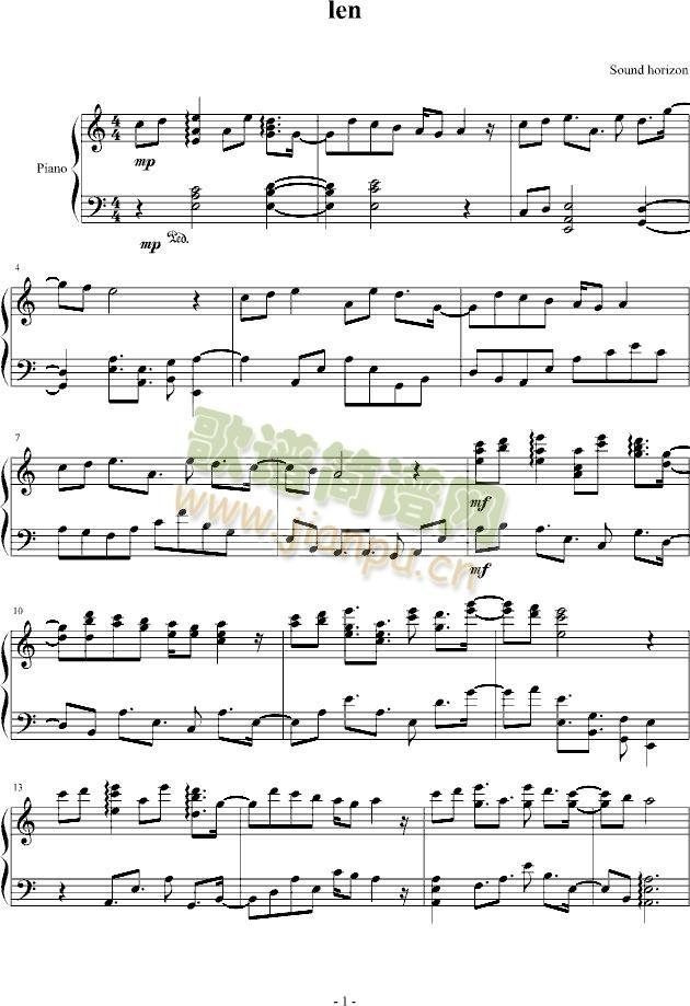 韩日剧(钢琴谱)1