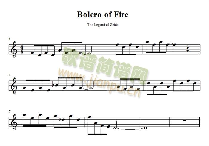 bolero_of_fire(钢琴谱)1