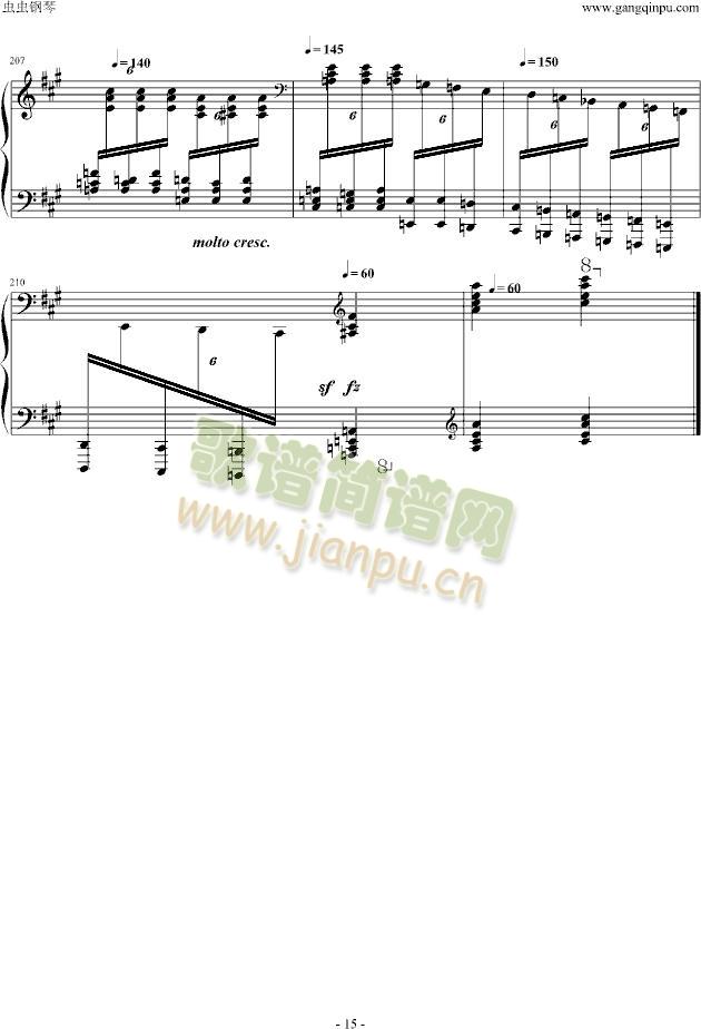 瓦洛多斯土耳其-爵士版(钢琴谱)15