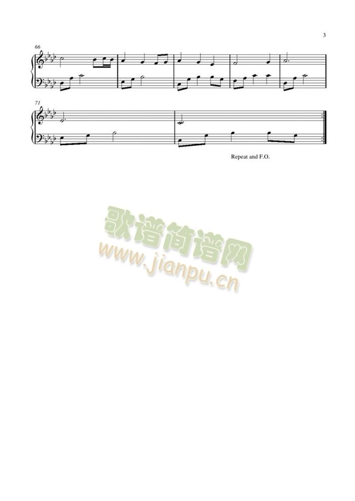 Passwort(钢琴谱)3