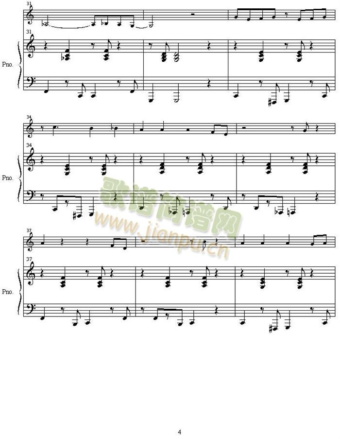 chooshininotteorimashita(钢琴谱)5