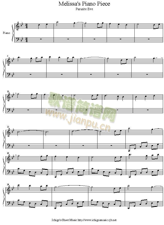 melissa_s_piano_piece(钢琴谱)1