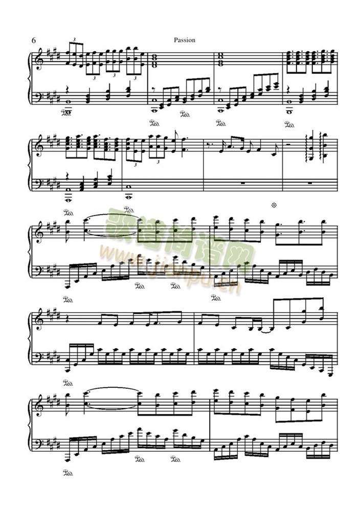 Passion(钢琴谱)7