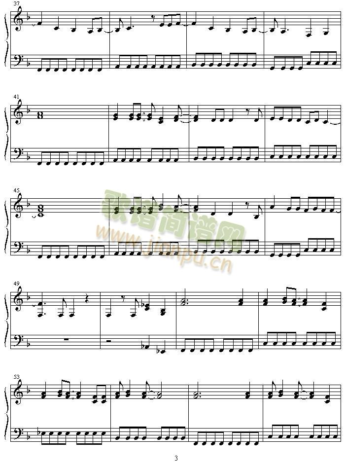 super_drive2(钢琴谱)3