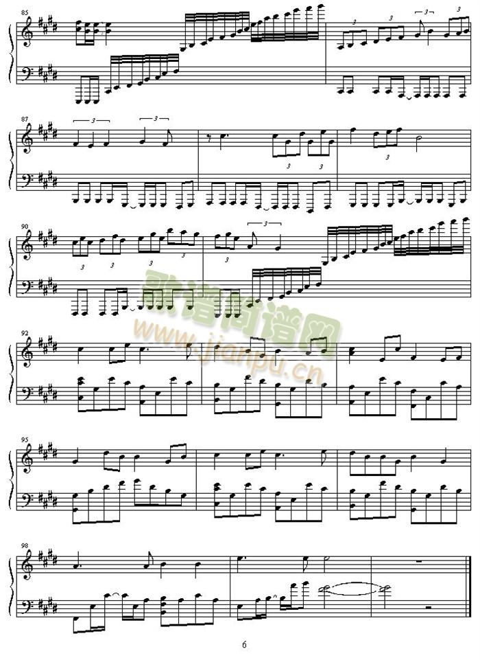 rage_your_dream(钢琴谱)6