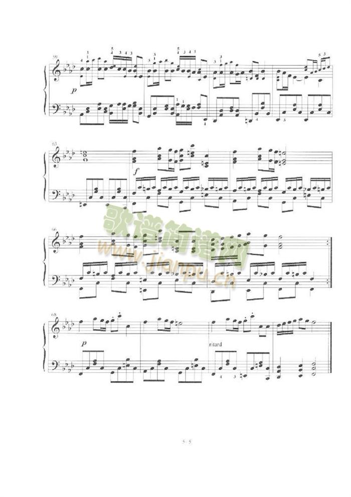 Nausicaa(钢琴谱)5