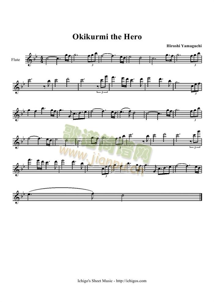 Okikurmi(钢琴谱)1