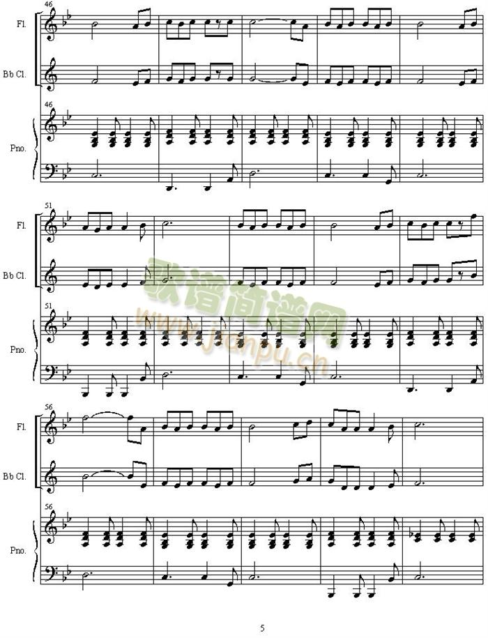 sarutabaruta(钢琴谱)5