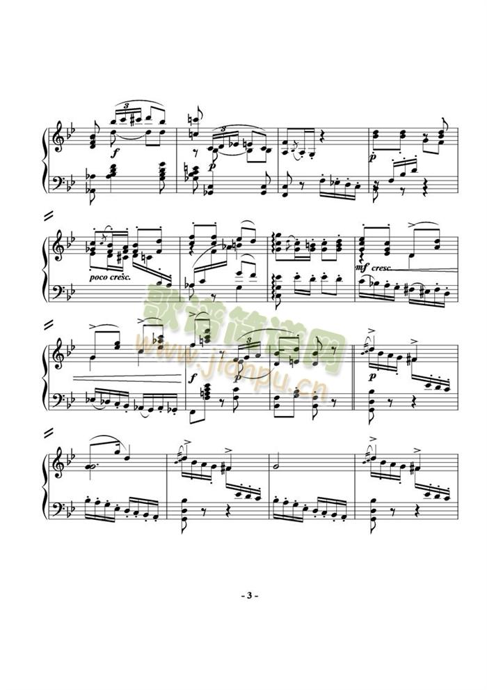 op9-2-沙龙波尔卡(钢琴谱)3