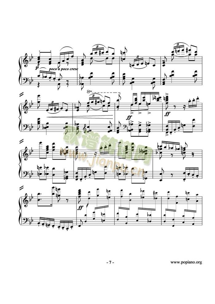 op9-2-沙龙波尔卡(钢琴谱)7