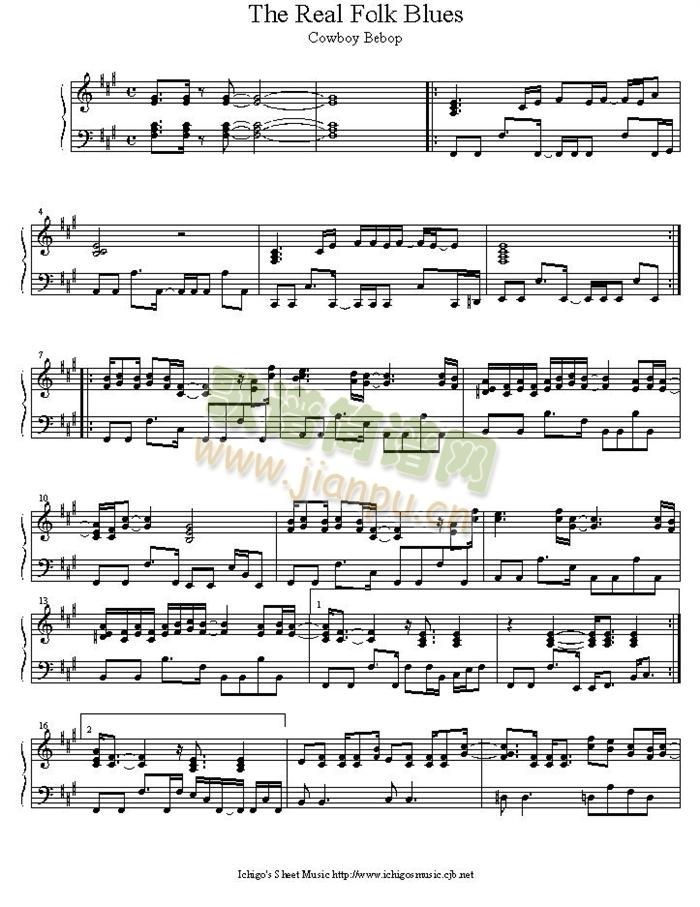 the_real_folk_blues(钢琴谱)1