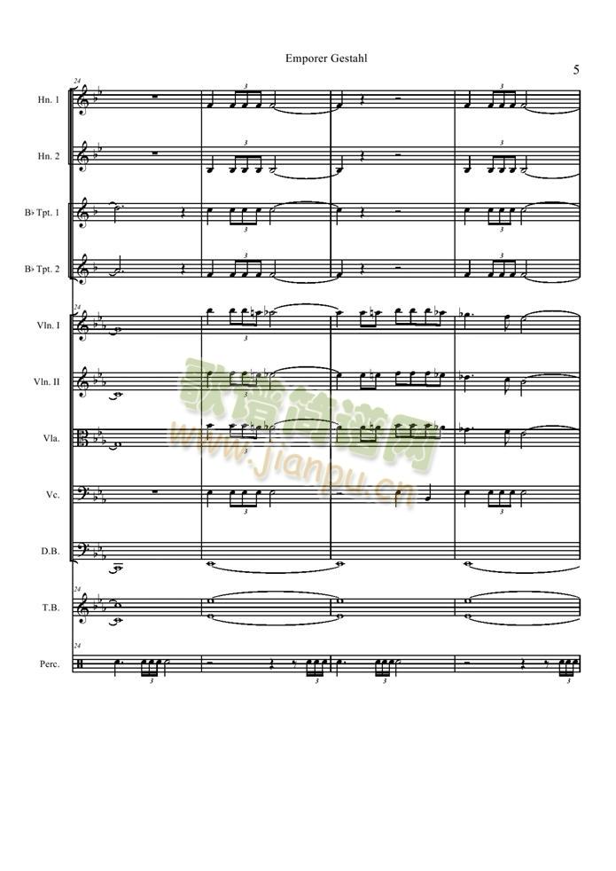 Emporer(钢琴谱)5