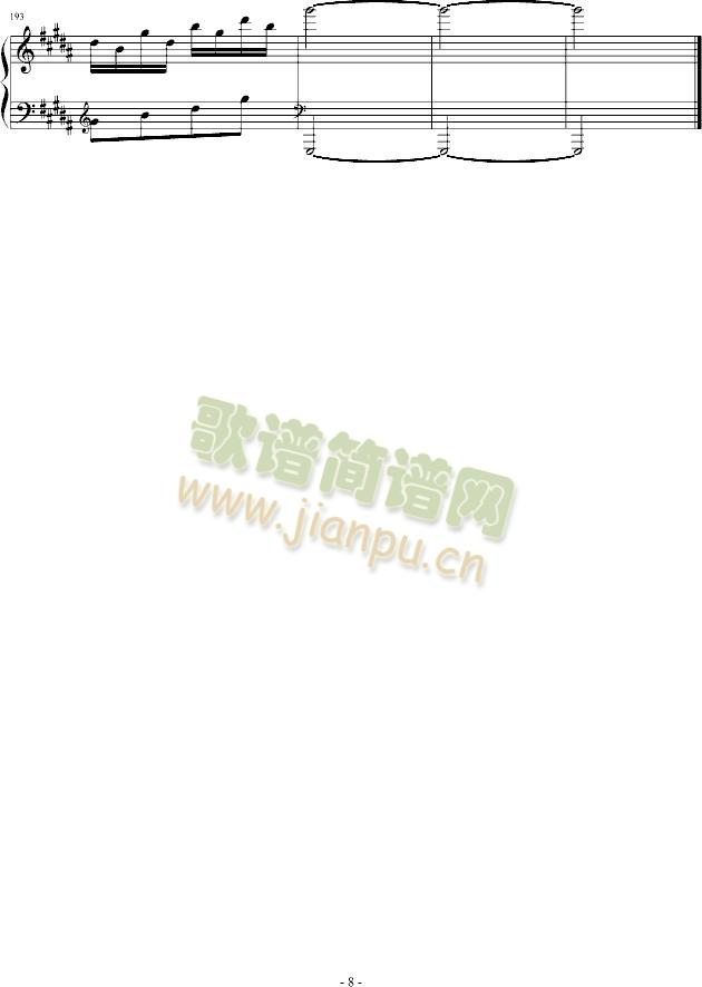 Castlevania(钢琴谱)8