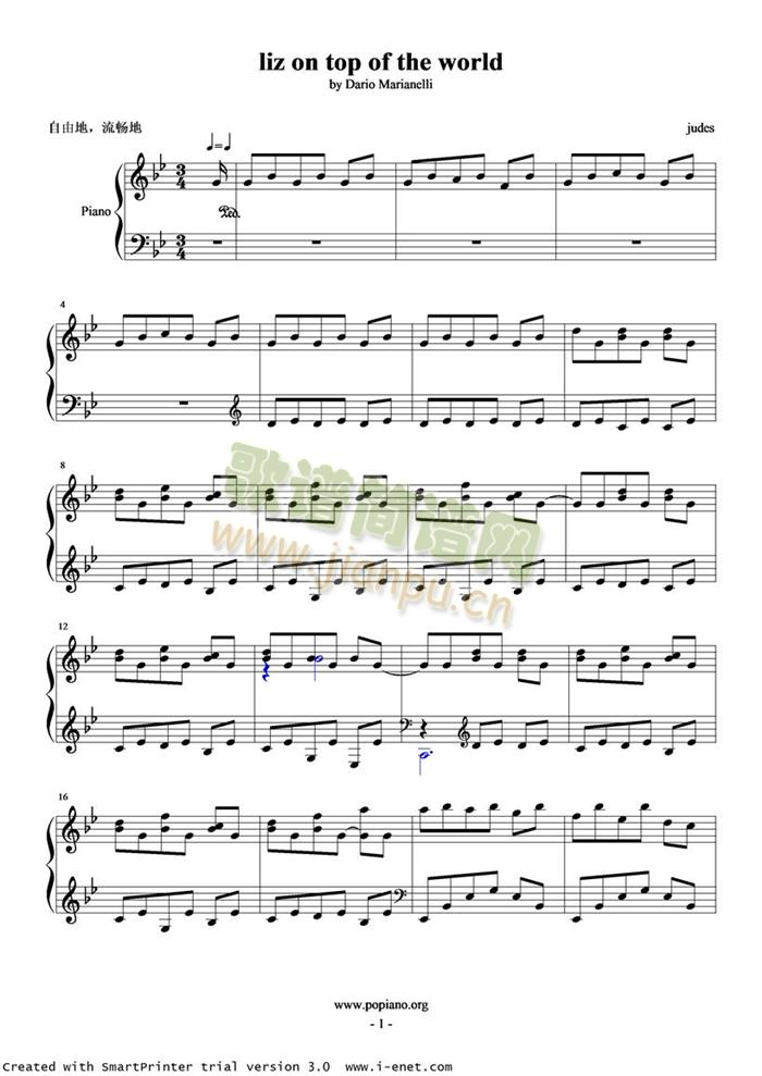 liz(钢琴谱)1