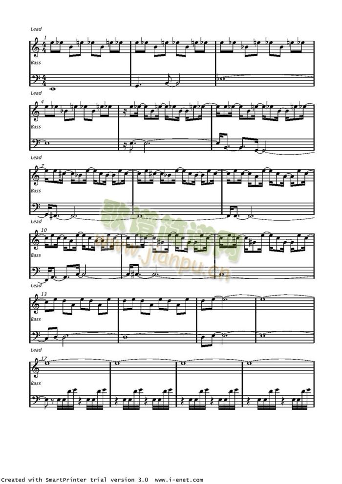 Aufwiedersehen(钢琴谱)1