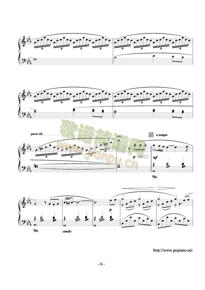 Fantasia(钢琴谱)6